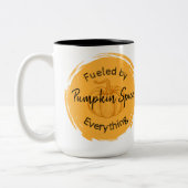 Pumpkin Spice Two-Tone Coffee Mok (Links)