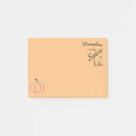 Pumpkin-spice van Life Post-it Notes