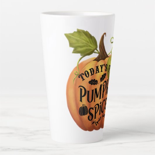 Pumpkin spice vibe latte mok (Voorkant)