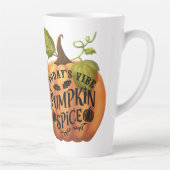 Pumpkin spice vibe latte mok (Rechts)