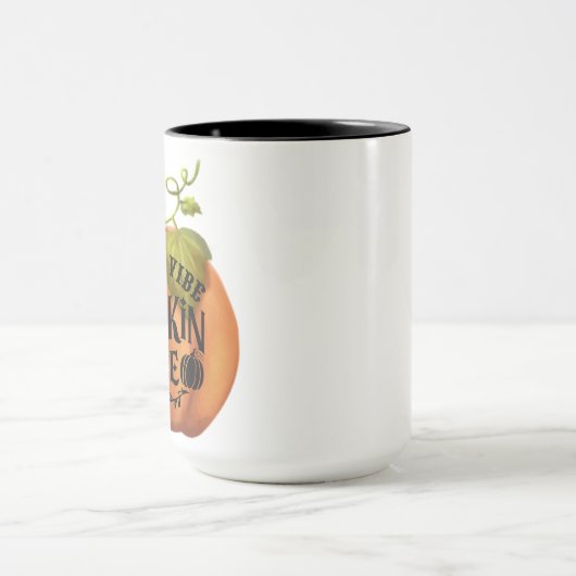 Pumpkin spice vibe mok (Midden)