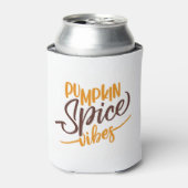 Pumpkin Spice Vibes Blikjeskoeler (Blikje Voorkant)