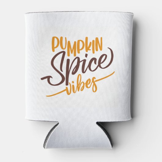 Pumpkin Spice Vibes Blikjeskoeler (Voorkant)