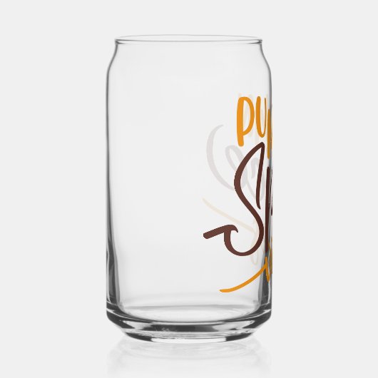 Pumpkin Spice Vibes Blikvorm Glas (Rechts)