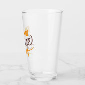 Pumpkin Spice Vibes Glas (Links)