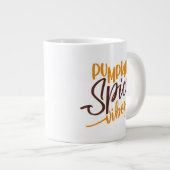 Pumpkin Spice Vibes Grote Koffiekop (Voorkant rechts)