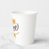 Pumpkin Spice Vibes Papieren Bekers (Links)