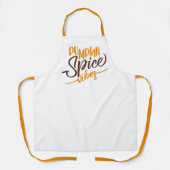 Pumpkin Spice Vibes Schort (Voorkant)