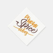 Pumpkin Spice Vibes Servet (Hoek)