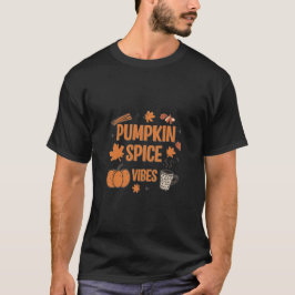 Pumpkin Spice Vibes Shirt - Gezellige Herfst Koffi