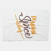 Pumpkin Spice Vibes Theedoek (Horizontaal)