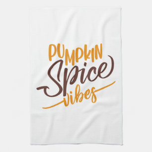 Pumpkin Spice Vibes Theedoek