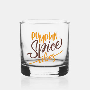 Pumpkin Spice Vibes Whisky Glas