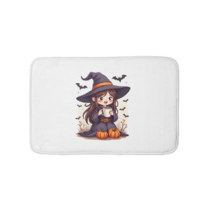 Pumpkin Spice Witch - Schattigee Halloween Coffee Badmat