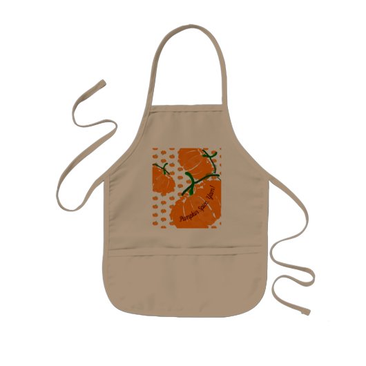 Pumpkin Spice, Yam. Kinder Schort (Voorkant)