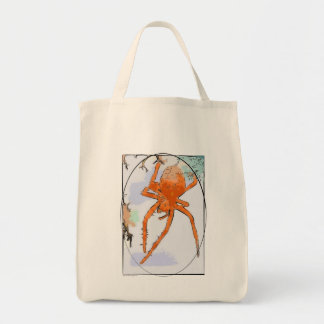 Pumpkin Spider Bag Tote Bag