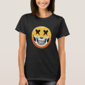 Pumpkin Spider With Spider Web Grusel House Forest T-shirt (Voorkant)