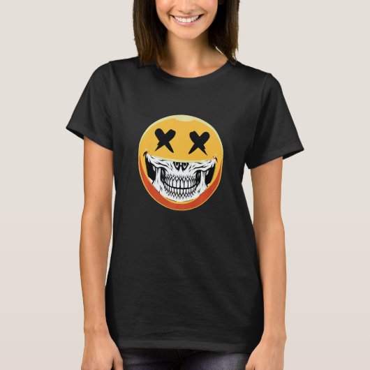 Pumpkin Spider With Spider Web Grusel House Forest T-shirt (Voorkant)