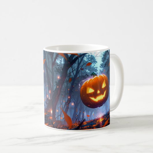 Pumpkin Spirit Mok - Anime Halloween Coffee Mok (Voorkant rechts)
