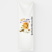 Pumpkin Spooktacular Halloween Bash Black Spandoek (Verticaal)