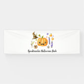 Pumpkin Spooktacular Halloween Bash Black Spandoek (Horizontaal)