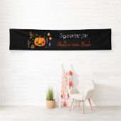 Pumpkin Spooktacular Halloween Bash Black Spandoek (Insitu)
