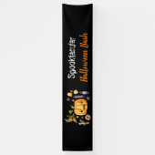 Pumpkin Spooktacular Halloween Bash Black Spandoek (Verticaal)
