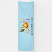 Pumpkin Spooktacular Halloween Bash Blue Spandoek (Verticaal)