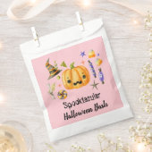 Pumpkin Spooktacular Halloween Bash Pink Bedankzakje (Geknipt)