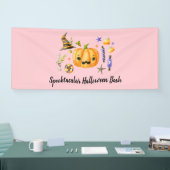 Pumpkin Spooktacular Halloween Bash Pink Spandoek (Beurs)