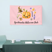 Pumpkin Spooktacular Halloween Bash Pink Spandoek (Beurs)