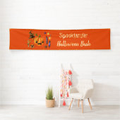 Pumpkin Spooktacular Halloween Bash Sinaasappel Spandoek (Insitu)