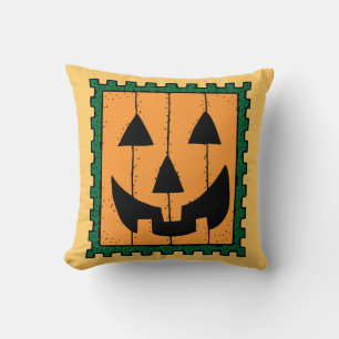 Pumpkin Stamp Pillow Kussen