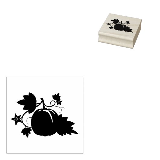 Pumpkin Stamp Rubberstempel (Gestempeld)