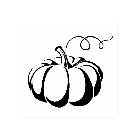 Pumpkin Stamp Rubberstempel (Afrduk)