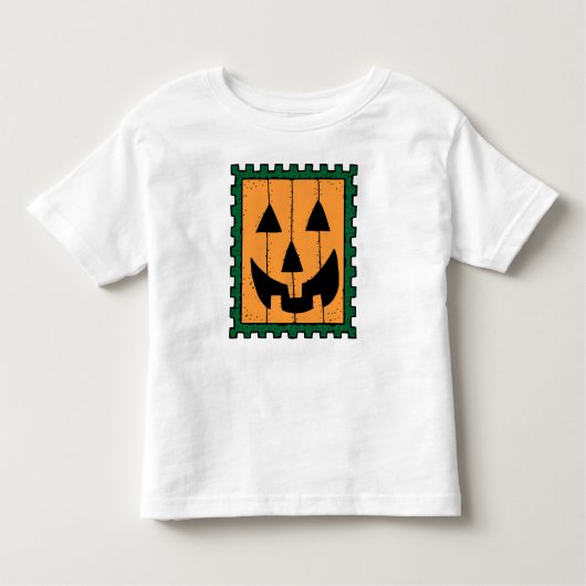 Pumpkin Stamp Toddler T-Shirt (Voorkant)