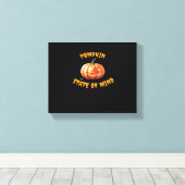 Pumpkin State of Mind - Halloween Classic T-Shirt Canvas Afdruk (Insitu (Houten vloer))