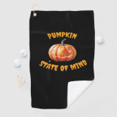 Pumpkin State of Mind - Halloween Classic T-Shirt Golfhanddoek (Insitu)