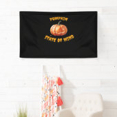 Pumpkin State of Mind - Halloween Classic T-Shirt Spandoek (Insitu)