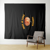 Pumpkin State of Mind - Halloween Classic T-Shirt Wandkleed (In Situ (horizontaal))