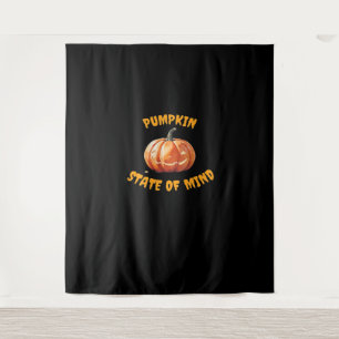 Pumpkin State of Mind - Halloween Classic T-Shirt Wandkleed