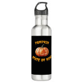 Pumpkin State of Mind - Halloween Classic T-Shirt Waterfles (Voorkant)