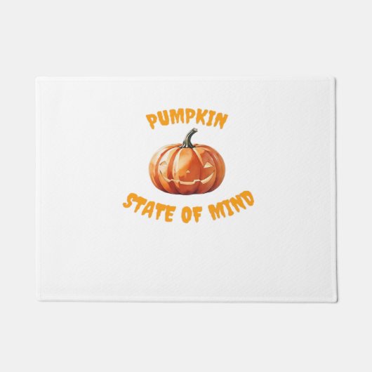 Pumpkin State of Mind - Halloween Oversized T-Shir Deurmat (Voorkant)