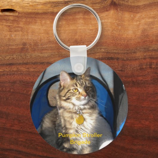 Pumpkin Stroller Brigade-Sleutelhanger Sleutelhanger (Voorkant)