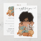 Pumpkin Succulents African American (Voorkant / Achterkant)