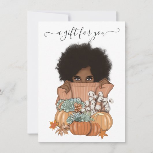 Pumpkin Succulents African American (Voorkant)