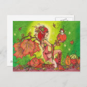 Pumpkin Surprise-Briefkaart Briefkaart (Voorkant / Achterkant)