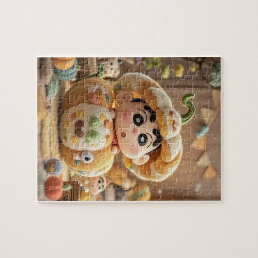 Pumpkin Surprise Pluche Puzzel - Shino's Herfst Legpuzzel (Horizontaal)