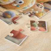 Pumpkin Surprise Pluche Puzzel - Shino's Herfst Legpuzzel (Zijkant)