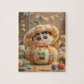 Pumpkin Surprise Pluche Puzzel - Shino's Herfst Legpuzzel